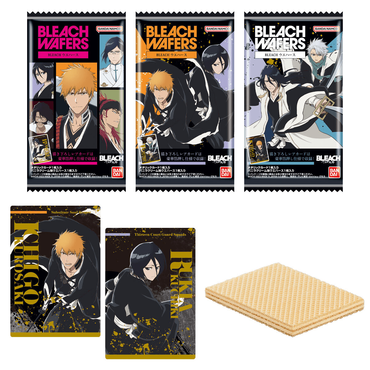 BANDAI BLEACH Wafer Card Packs - Lumius Inc