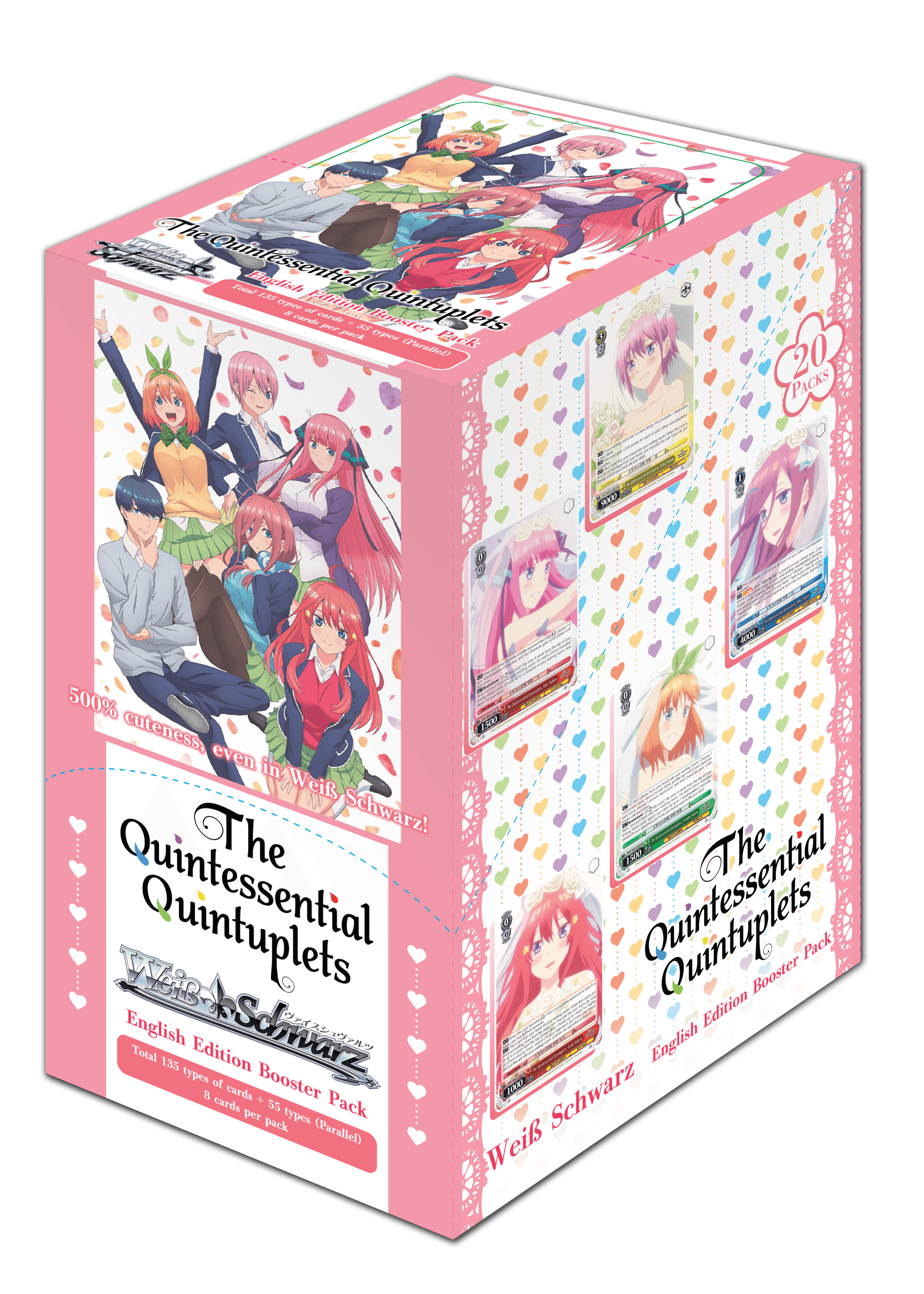 Weiss Schwarz: Quintessential Quintuplets - English Edition Original Booster Box - Lumius Inc