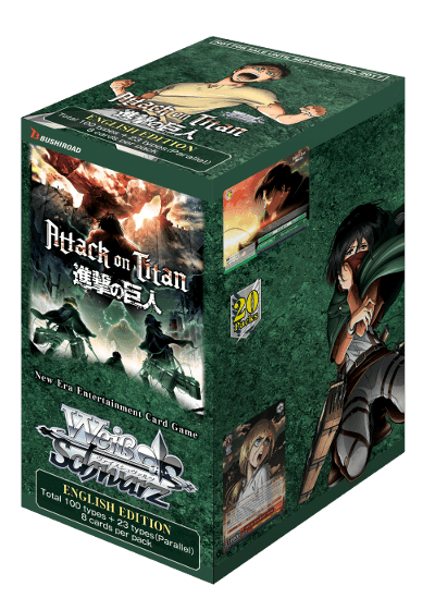 Attack on Titan Vol. 2 - English Booster Box - Lumius Inc