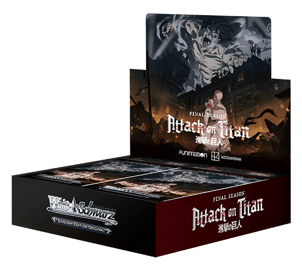 Weiss Schwarz: Attack On Titan: Final Season - English Booster Box - Lumius Inc