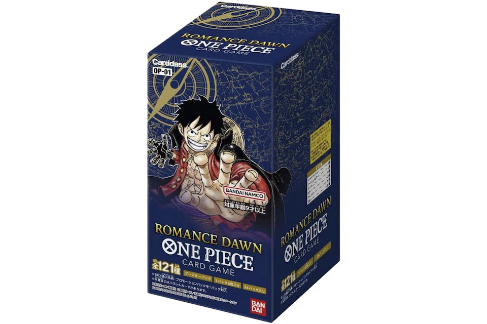 One Piece Card Game: Romance Dawn OP-01 JAPANESE Version Booster Box - Lumius Inc