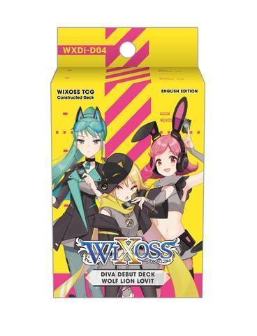 WIXOSS "Wolf Lion Lovit" DIVA DEBUT CONSTRUCTED DECK - Lumius Inc