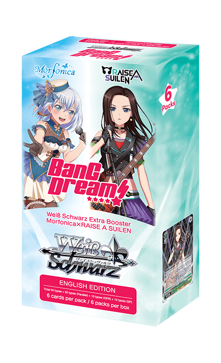 Weiss Schwarz: Morfonica × RAISE A SUILEN - English Edition Extra Booster Box - Lumius Inc