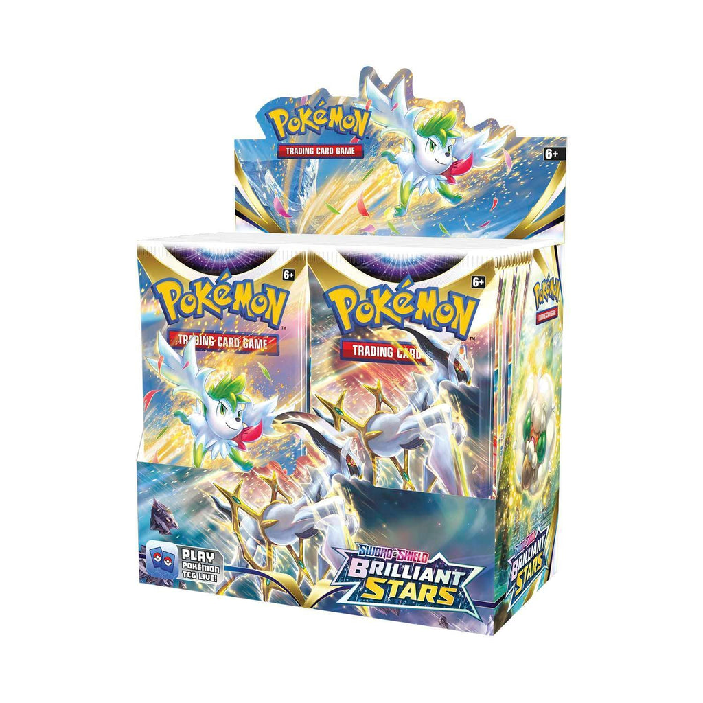 English Pokémon TCG: Sword & Shield Brilliant Stars Booster Box (36 Packs) - Lumius Inc