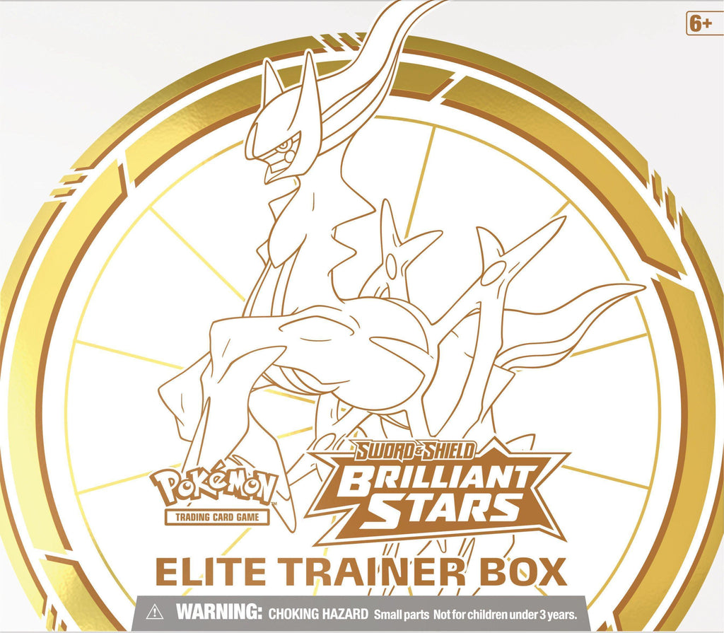 English Pokemon Trading Card Game: Sword and Shield Brilliant Stars Elite Trainer Box - Lumius Inc