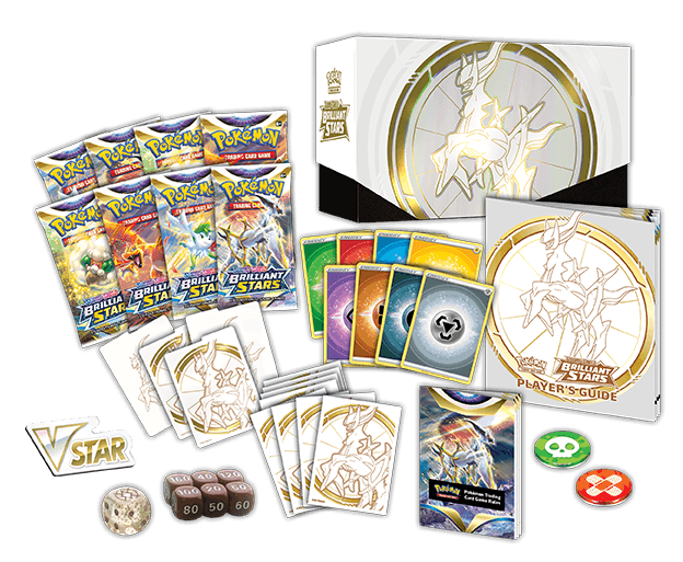 English Pokemon Trading Card Game: Sword and Shield Brilliant Stars Elite Trainer Box - Lumius Inc