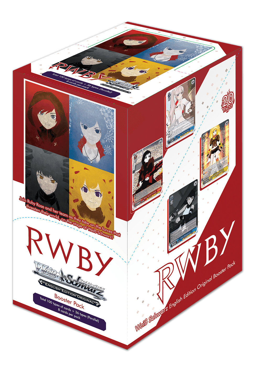 Weiss Schwarz: RWBY - English Booster Box - Lumius Inc