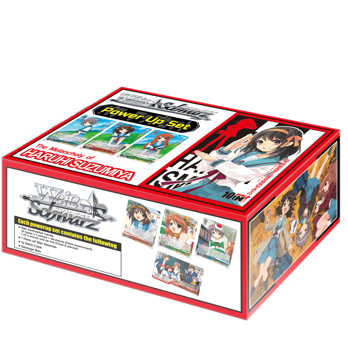 Weiss Schwarz: The Melancholy Of Haruhi Suzumiya - English Power Up Set - Lumius Inc