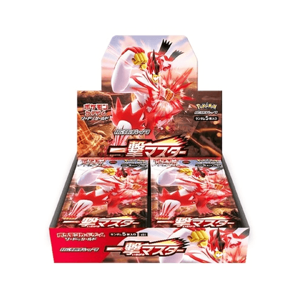 Japanese Pokemon TCG Sword & Shield Single Strike s5i Booster Box - Lumius Inc