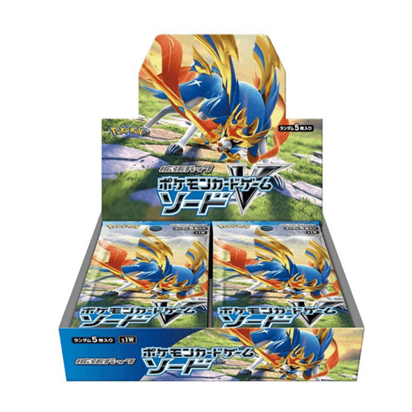 Japanese Pokemon TCG Sword s1w Booster Box - Lumius Inc