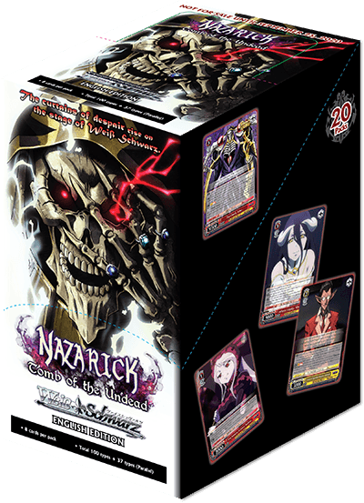Weiss Schwarz: Overlord: Nazarick: Tomb of the Undead - English Edition Reprint Booster Box - Lumius Inc