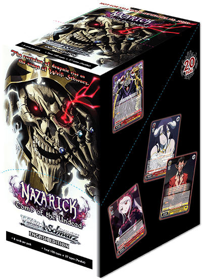 overlord booster box Weiss Schwarz Overlord Premium Booster Box main image 1