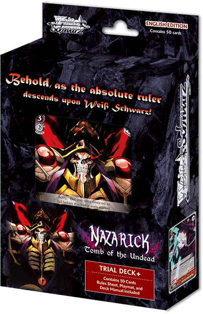 Weiss Schwarz: Nazarick: Tomb of the Undead - ENGLISH Edition Trial Deck+ REPRINT - Lumius Inc