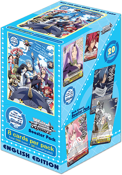 Weiss Schwarz: That Time I Got Reincarnated as a Slime Vol.1 REPRINT- English Edition Booster Box - Lumius Inc