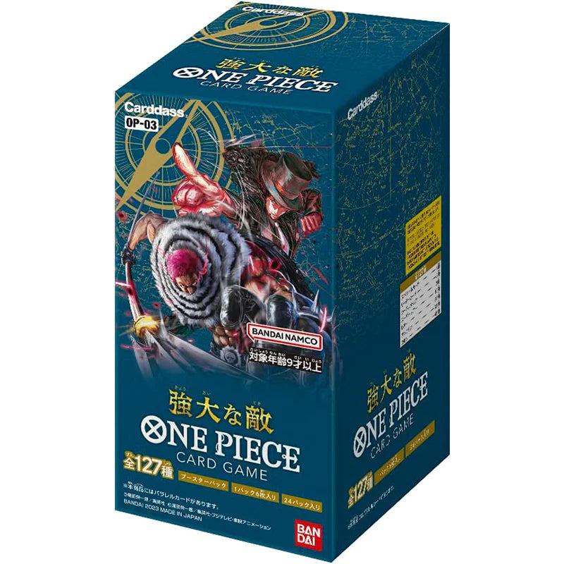 One Piece Card Game: Mighty Enemies OP-03 JAPANESE Version Booster Box