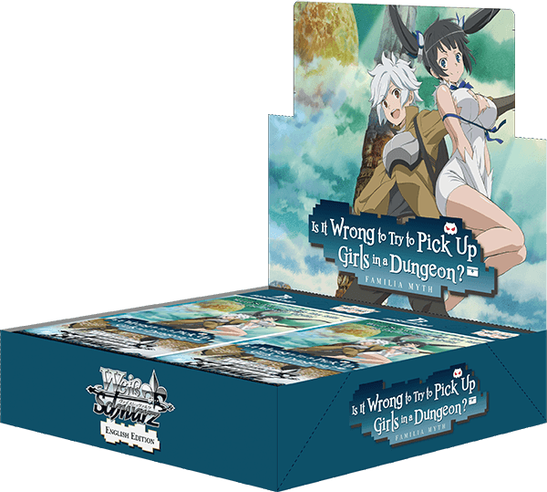 Is It Wrong to Try to Pick Up Girls in a Dungeon? - Danmachi - English Booster Box - Lumius Inc