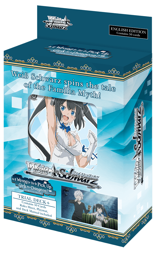 Is It Wrong to Try to Pick Up Girls in a Dungeon? - Danmachi - English Trial Deck+ - Lumius Inc