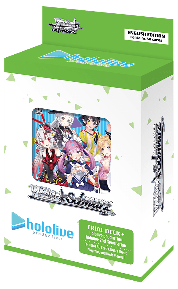 Weiss Schwarz: Hololive Production : Generation 2 - ENGLISH Edition Trial Deck+ - Lumius Inc
