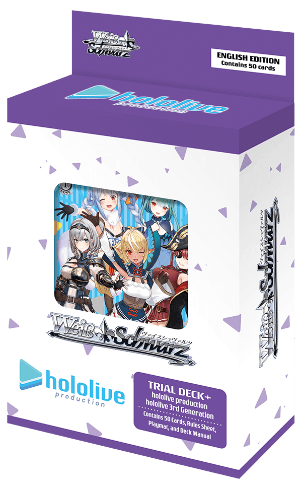 Weiss Schwarz: Hololive Production : Generation 3 - ENGLISH Edition Trial Deck+ - Lumius Inc