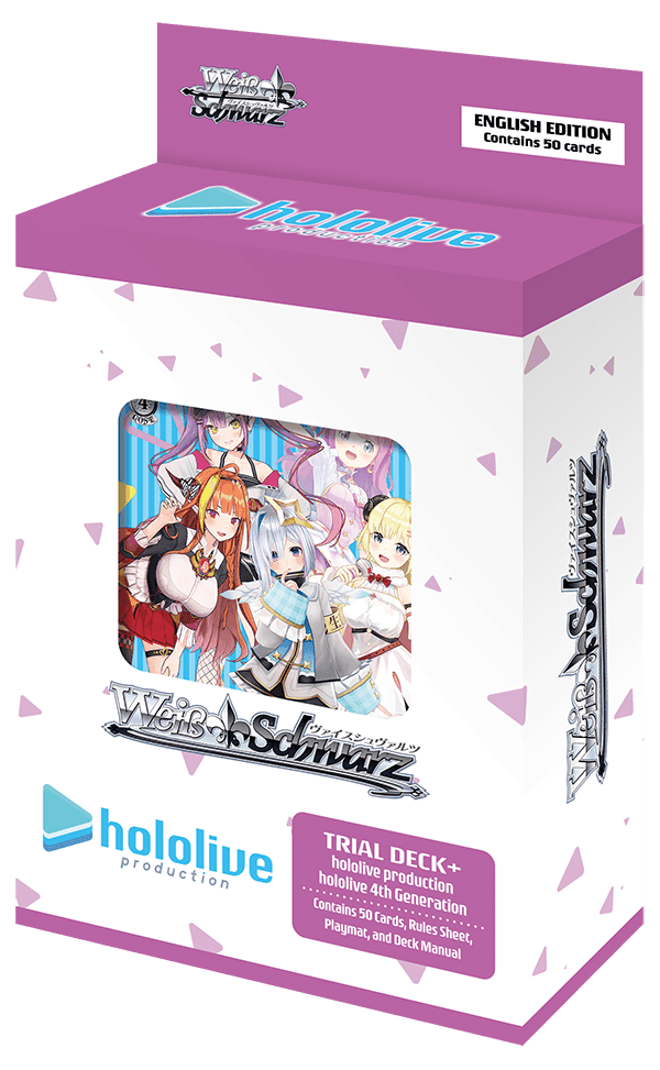 Weiss Schwarz: Hololive Production : Generation 4 - ENGLISH Edition Trial Deck+ - Lumius Inc