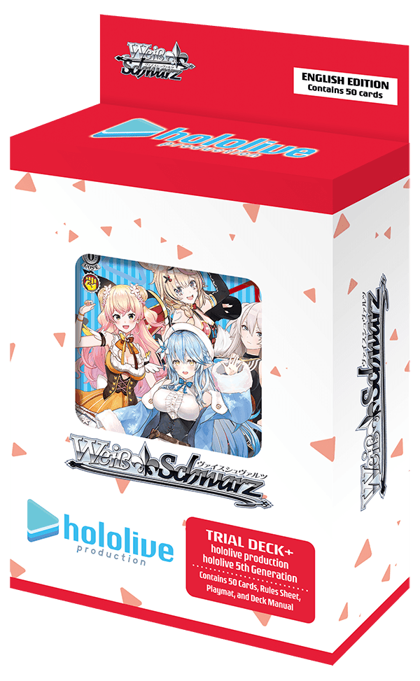 Weiss Schwarz: Hololive Production : Generation 5 - ENGLISH Edition Trial Deck+ - Lumius Inc