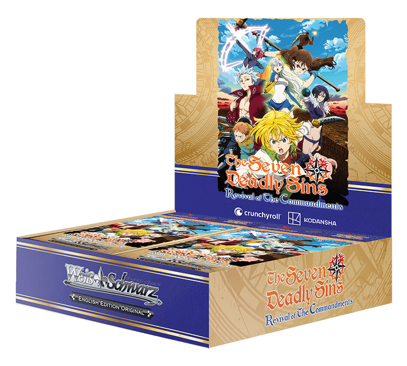 Weiss Schwarz: The Seven Deadly Sins: Revival of The Commandments - English Booster Box - Lumius Inc