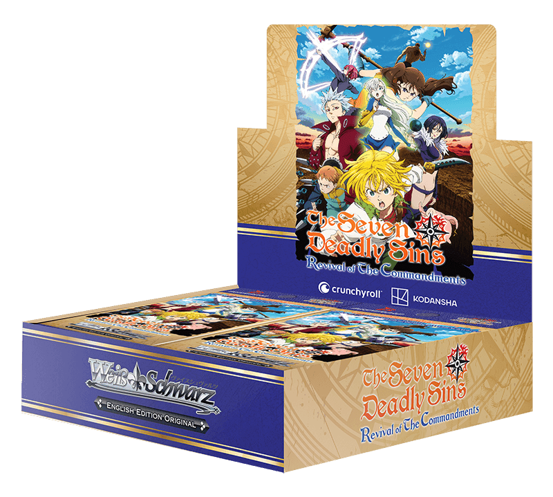 weiss schwarz seven deadly sins booster box Weiss Schwarz: The Seven Deadly Sins: Revival of The Commandments