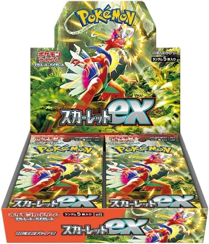 Pokemon Card Game: Scarlet EX SV1S Japanese Booster Box - Lumius Inc