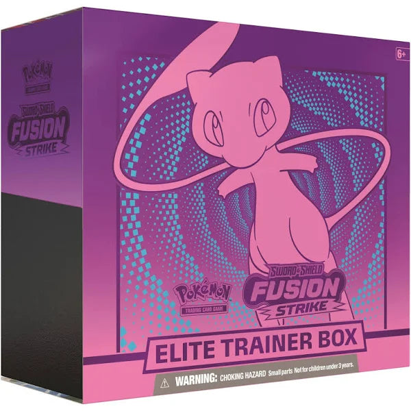 English Pokemon Trading Card Game: Sword and Shield Fusion Strike Elite Trainer Box - Lumius Inc