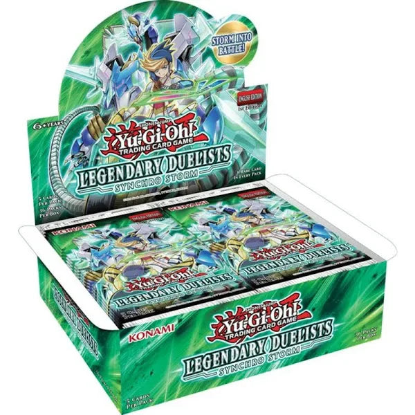 YU-GI-OH!: Legendary Duelists Synchro Storm Booster Box - Lumius Inc